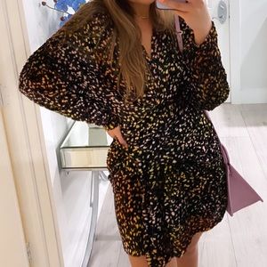 IRO longsleeve mini dress